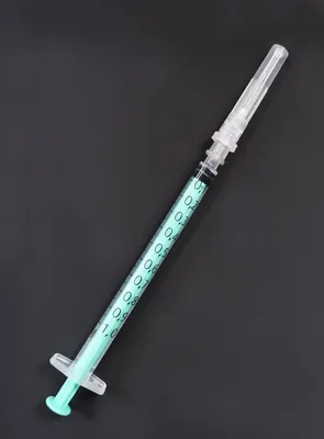 Одноразовый безопасный инсулиновый шприц, оранжевая крышка, фотография, 1 мл  | AliExpress