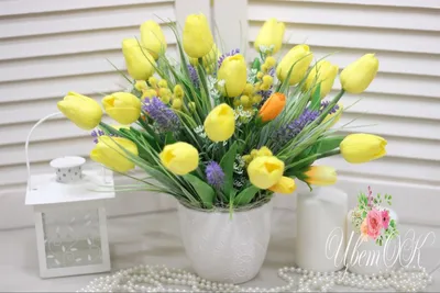 Весенние цветы: тюльпаны, фрезии, ирисы, эустомы от Kvitochka