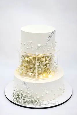 Осенний свадебный тортик: украшения и вкусы Cupcake Studio
