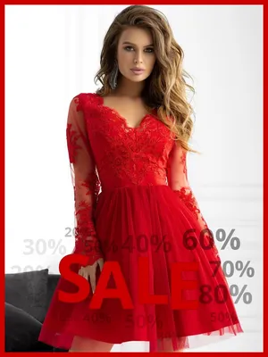 Красное пышное платье вечернее нарядное мини, Короткое с пышной юбкой на  выпускной коктейльное Tivardo 14752337 купить в интернет-магазине  Wildberries