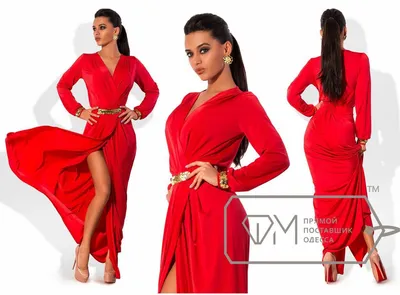 Купить Вечернее красное платье в пол INStyle за 3000р.
