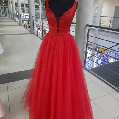 Вечернее блестящее красное платье в пол на корсете, цена 4500 грн — Prom.ua  (ID#1107875092)