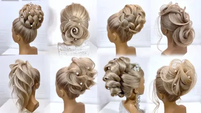 Top Beautiful Hairstyles Step By Step.Wedding, evening  hairstyles.Hairstyles 2020 - YouTube