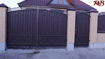 Красивые Ворота Своими Руками.Homemade gates - YouTube