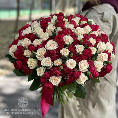 Букет 101 Кенийская роза купить в Москве с доставкой недорого – id 3113 |  Roses Delivery