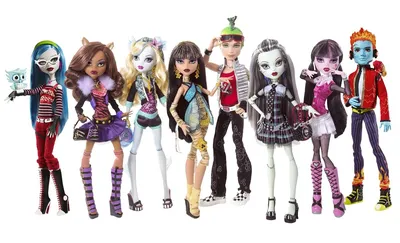 Куклы персонажи Monster High