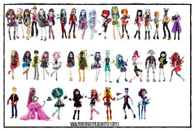 Monster High.Школа монстров: Все основные куклы