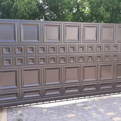 Входные двери Двери Комфорта Ворота откатные с калиткой, цена 60610 грн —  Prom.ua (ID#1372289097)