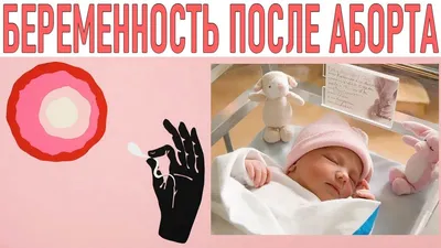 БЕРЕМЕННОСТЬ ПОСЛЕ АБОРТА | Беременность после медикаментозного аборта -  YouTube