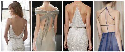 Вид сзади: выбираем платье с открытой спинкой — BurdaStyle.ru