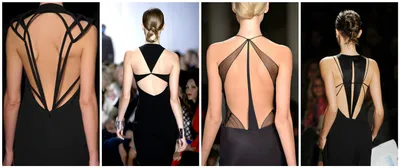 Вид сзади: выбираем платье с открытой спинкой — BurdaStyle.ru
