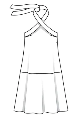 Платье с открытой спиной - выкройка № 119 из журнала 7/2016 Burda – выкройки  платьев на Burdastyle.ru | Модные стили, Рисование моды, Платье с открытой  спиной