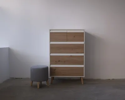 Высокий комод с ящиками Диппо — KUBIMEBEL - магазин мебели для вашего дома.  Мебель на заказ