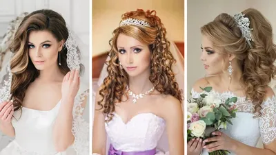 Свадебные укладки для волос: выбираем по длине волос и форме лица