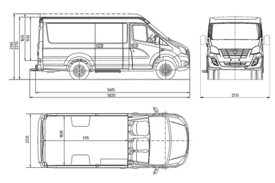 ГАЗель Некст цельнометаллический фургон со сниженной крышей