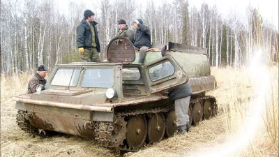 Танкетка Газ-71 \"Газушка\" 俄罗斯的汽车 - YouTube