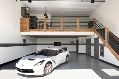 Дизайн интерьера гаража в доме | Блог L.DesignStudio