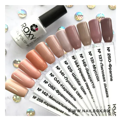 Гель-лак Roxy Nail Collection №144 (Речной перламутр), 10 мл