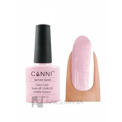 ᐉ Гель-лак CANNI №200 (светло-розовый с перламутром) 7.3 мл. – купить в  NailsMania за 77 грн.: отзывы, характеристики