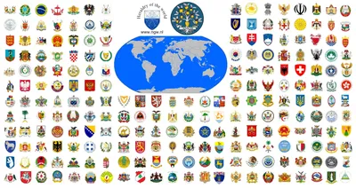 Рисунок гербов всех миров - 31 фото