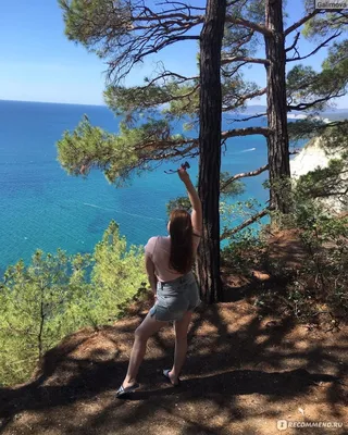 Пляж Голубая бездна, Геленджик - «🌊 Голубая бездна - залипательное место  для глаз(+видео). Хочу снова сидеть на склоне и не замечать ничего вокруг  🌏» | отзывы