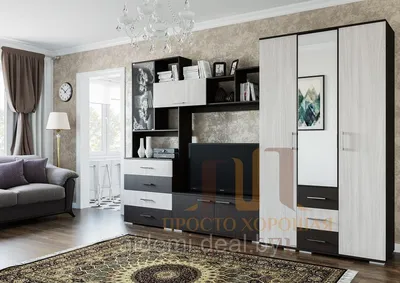 Горка стенка Гостиная №7 (SV-мебель): продажа, цена в Минске. Стенки для  гостиных от \"Общество с ограниченной ответственностью \"Айдэми\"\" - 78651119