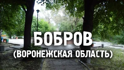 Бобров/Воронежская область/Города России/Туризм/Путешествия - YouTube