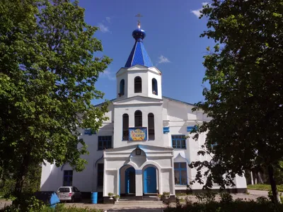 Кизел (Кизел, город). Церковь Николая Чудотворца, фотография. фасады  Западный фасад