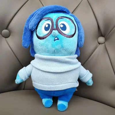 Головоломка мягкая игрушка Грусть Печаль disney inside out Sadness plush,  цена 480 грн — Prom.ua (ID#1481131284)