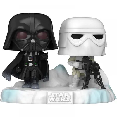 Фигурка Funko Pop Star Wars Battle at Echo - Darth Vader and Snowtrooper  Deluxe / Фанко Поп Звёздные войны - Дарт Вейдер и Снежный штурмовик Купить  в Украине.