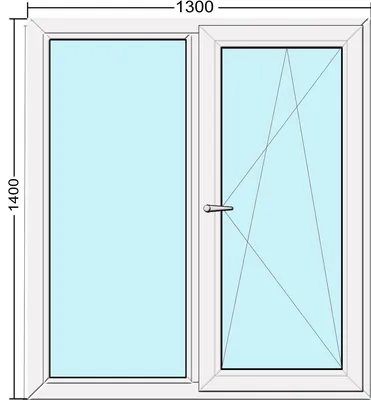Окно ПВХ Двухстворчатое: продажа, цена в Гомеле. Окна от \"ООО «Пенаты  Люкс»\" - 66965006