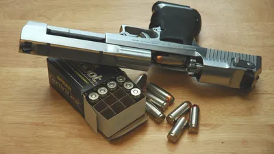 Cybergun Desert Eagle .50AE L6 - Силбер