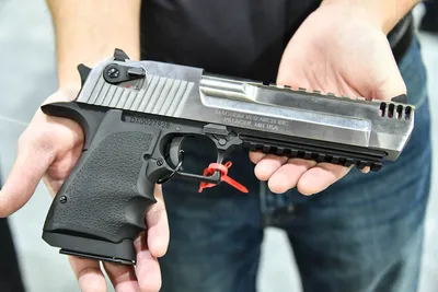 Пистолет Magnum Research Desert Eagle Mark XIX 44 Magnum 6in из нержавеющей стали - 8 + 1 патрон | Склад Спортсмена