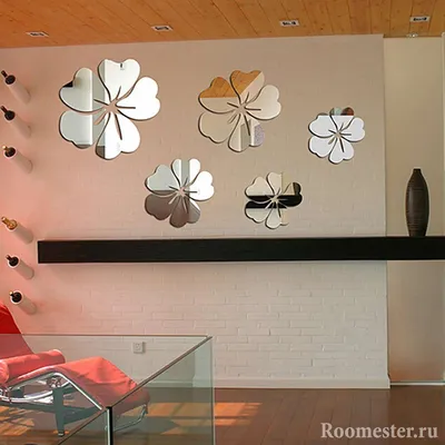 Зеркало в интерьере +100 фото декора: гостиной, потолка, стены