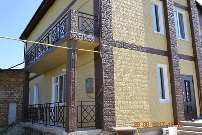 Отделка фасада частного дома, цена от производителя Тульская область -  Подольские Фасады
