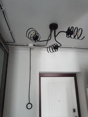 Наружная ретро проводка в обычной квартире | Пикабу