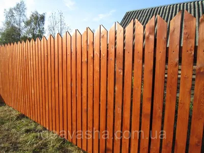 Деревянный забор LNK: продажа, цена в Запорожской области. Заборы и ограждения от "Idea" - 1547435988