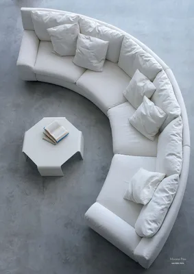 Диван Ben Ben | Curved sofa living room, Round couch, Round sofa