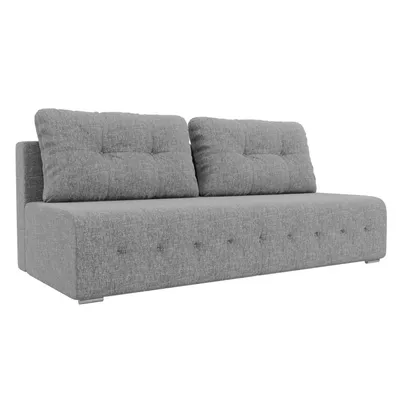 Прямой диван Лондон рогожка серый код 15699.37 — купить в Москве по цене от  26 990 руб. в интернет-магазине мебельной компании «Шатура»
