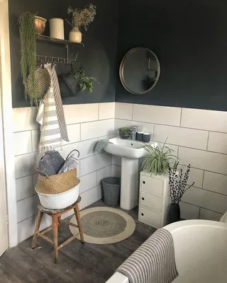 Идеи дизайна ванной комнаты - 69 фото