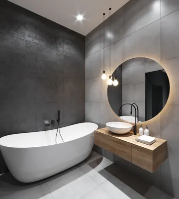 Дизайнерская ванная - 69 фото