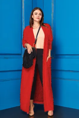 Кардиган Anastasia 225 красный - женские длинные кардиганы - купить в  интернет магазине | Купи Сарафан