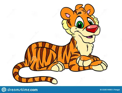 добрый тигр лжет персонаж иллюстрации животных Иллюстрация штока -  иллюстрации насчитывающей ð¸ð·oð»ð¸ñ€oð²ð°ð½o, ñ‚ð¸ð³ñ€: 233514450
