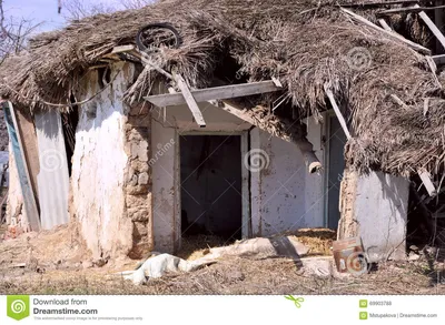 дом Старый дом самана повреждения Стоковое Фото - изображение насчитывающей  разрушение, подростков: 69903788