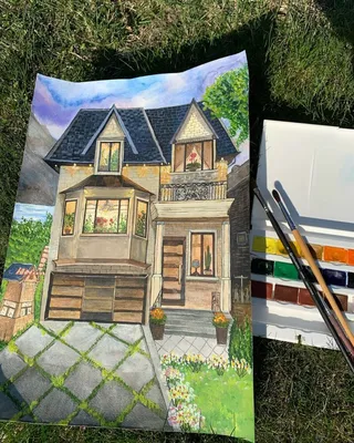 Лучшие рисунки «Домов мечты», сделанные за время изоляции — Roomble.com