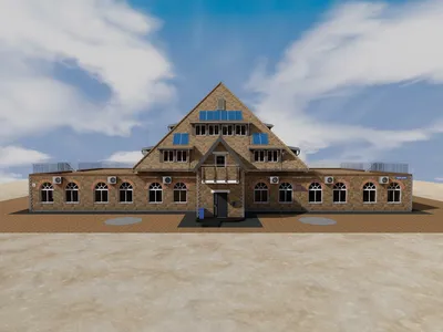 Готовый проект сейсмоустойчивого трехэтажного жилого дома в форме пирамиды ( дом-пирамида) | ПРОЕКТЫ ДОМОВ | Дзен