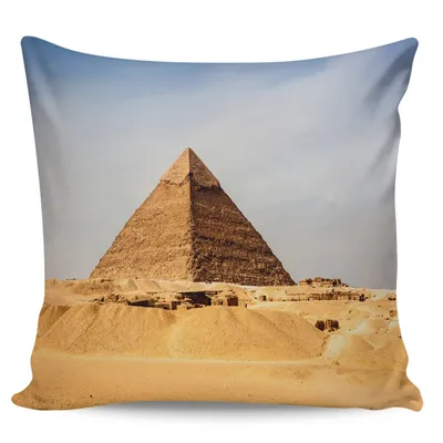 Египетская Пирамида пустыня наволочки квадратная печать | Дом и сад |  АлиЭкспресс