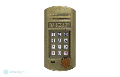 Купить Блок вызова домофона VIZIT БВД-315FCP самовывозом в Москве или  доставкой по России.