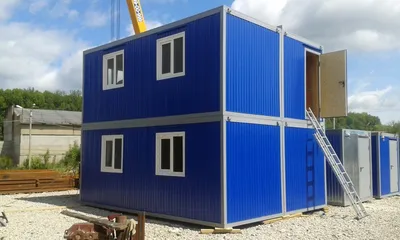 Модульный дом контейнерного типа