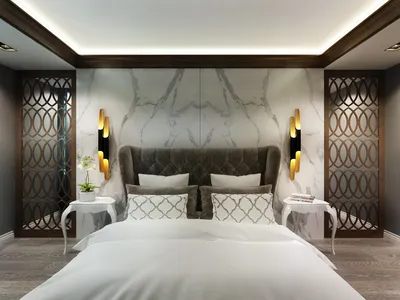 Интерьер спальни в стиле арт деко фото